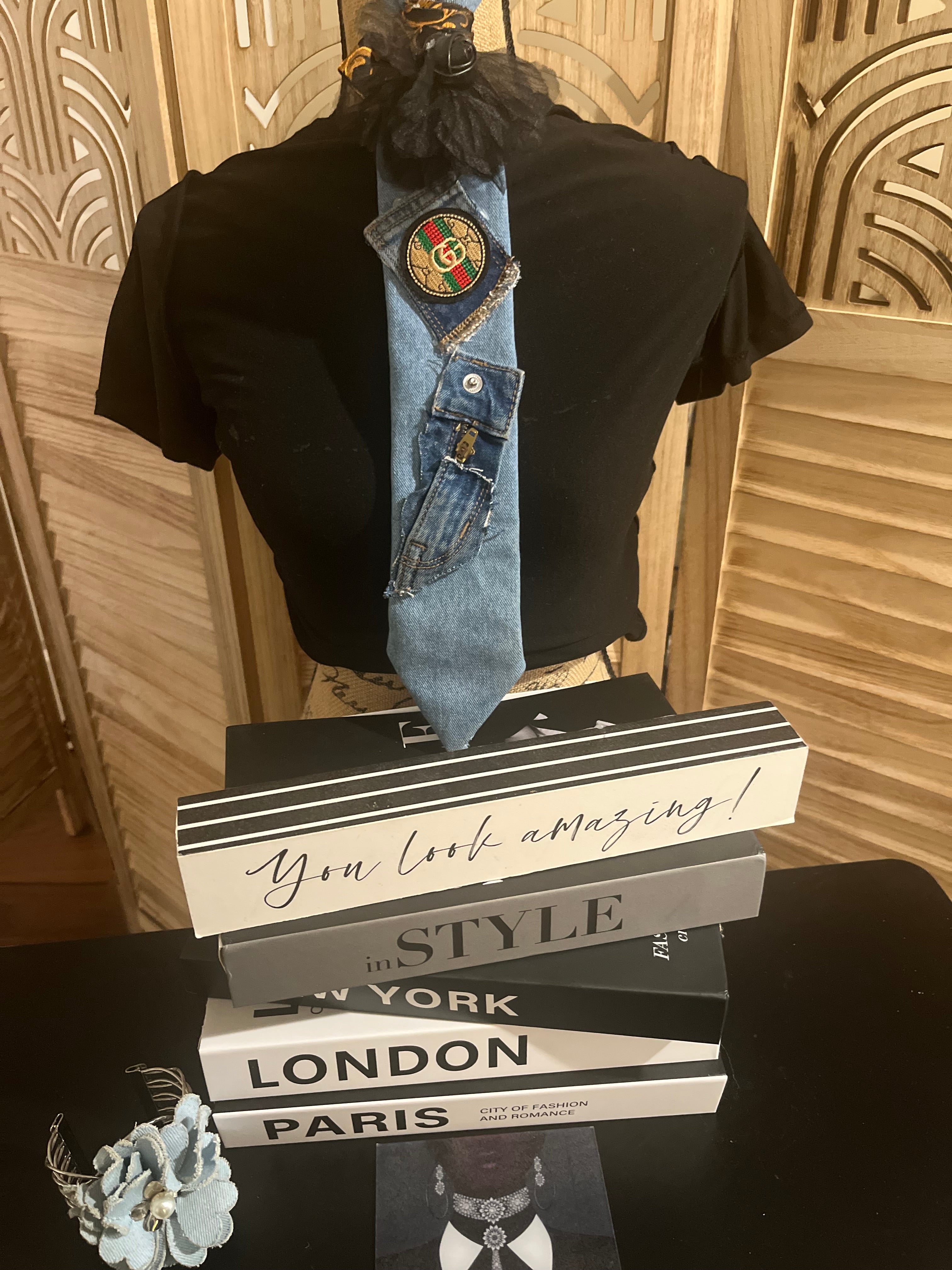 Designer Tie- "One of A Kind' Tie
