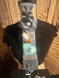 Designer Ties- "One of A Kind"- Be Kind Denim Tie
