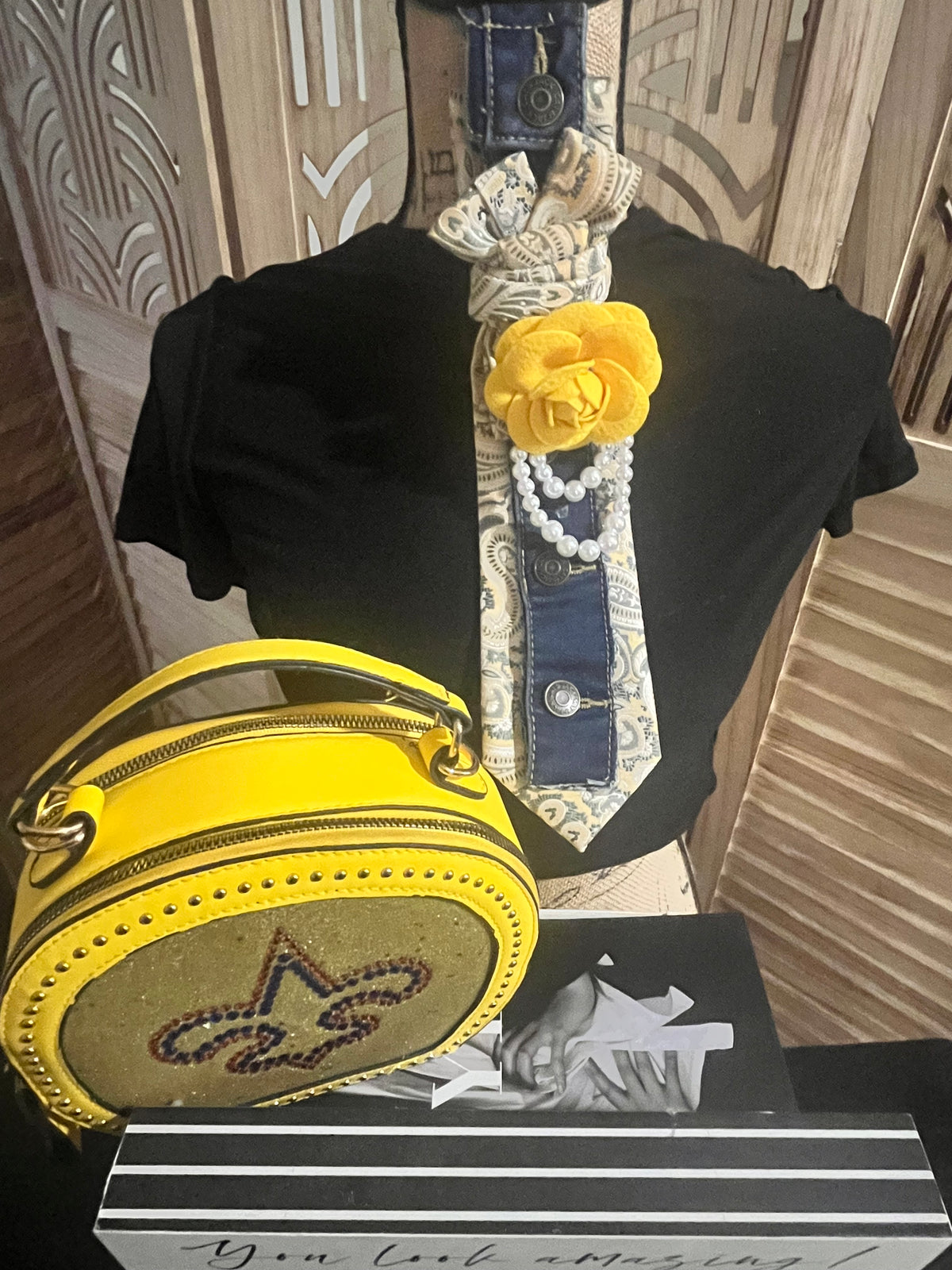 Designer Inspired Tie- "One of A Kind"